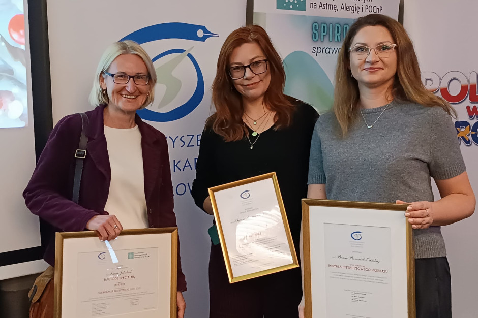 Dziennikarki Rynku Zdrowia nagrodzone w konkursie Dziennikarz Medyczny 2025