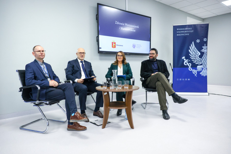 "Zdrowie Warszawianek i Warszawiaków". Raport WUM pokazał główne wyzwania