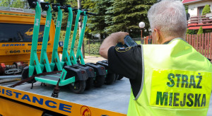 Parkują gdzie popadnie. Resort szykuje bat na hulajnogi, a to dopiero początek