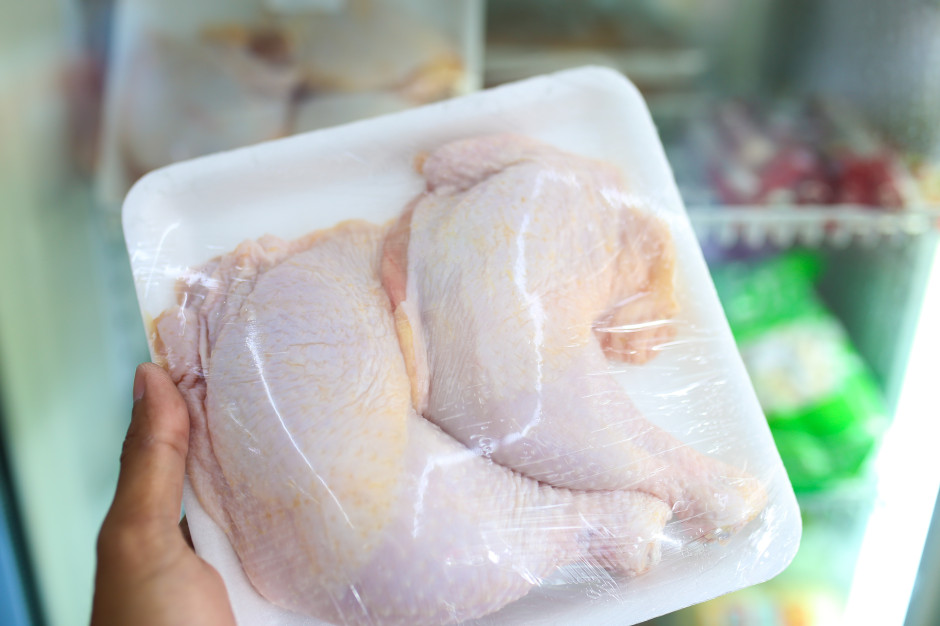 Natychmiast odłóż. Znak, iż kurczak nadaje się tylko do utylizacji