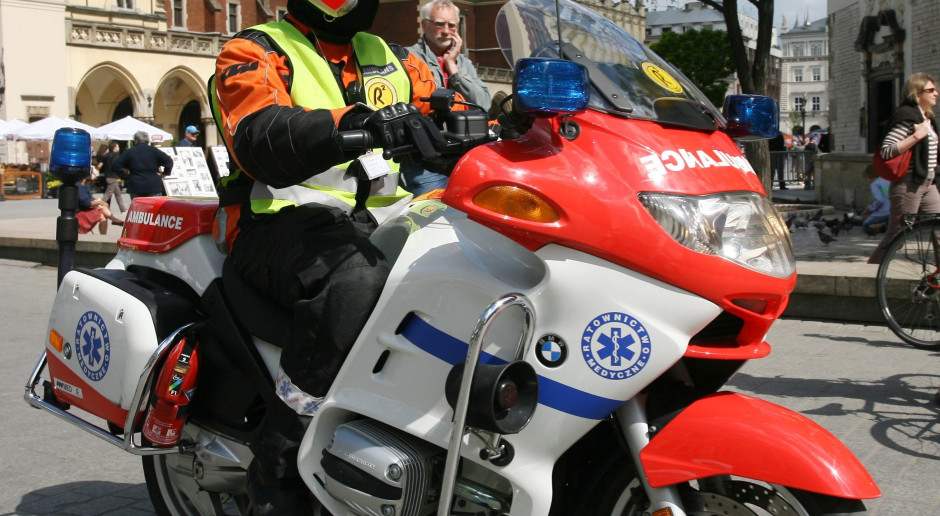 Od 1 maja zmiany dla ratowników na motocyklach. Chodzi o wyposażenie
