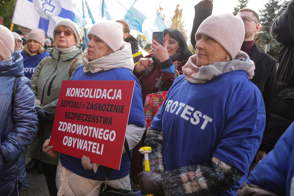 Łączenie szpitali na Podkarpaciu budzi opór. Dziś na ulice wyjdą mieszkańcy