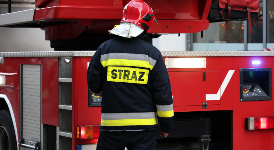 Ewakuowano pacjentów i personel szpitala. Dogaszanie pożaru potrwa wiele godzin