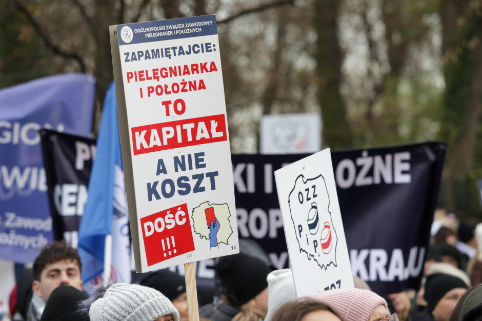 Będzie walka o pieniądze dla pielęgniarek. Nowa szefowa ujawnia nam swoje plany