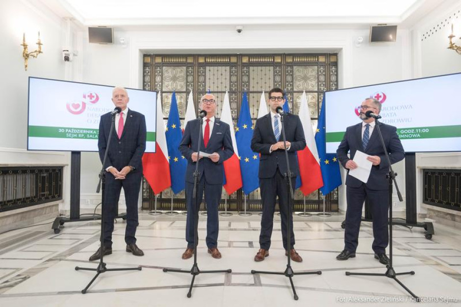 „Zdrowie nie ma kolorów politycznych”. 30 października w Sejmie Narodowa Debata o Zdrowiu