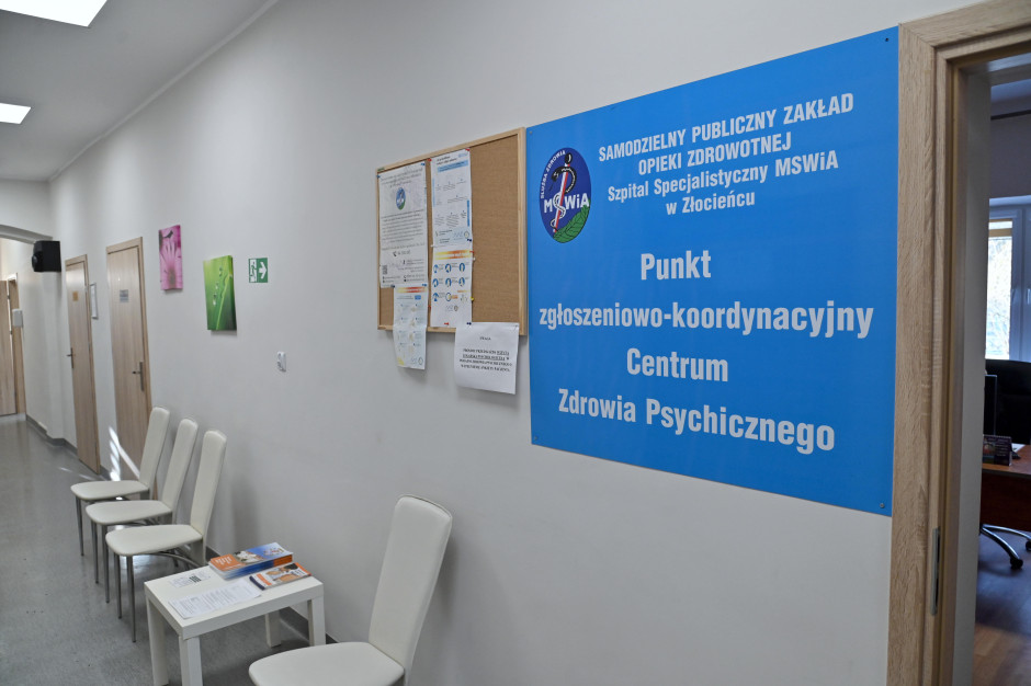 Po 5 etatów dla lekarzy i pielęgniarek. Nowe normy kadrowe w centrach zdrowia psychicznego