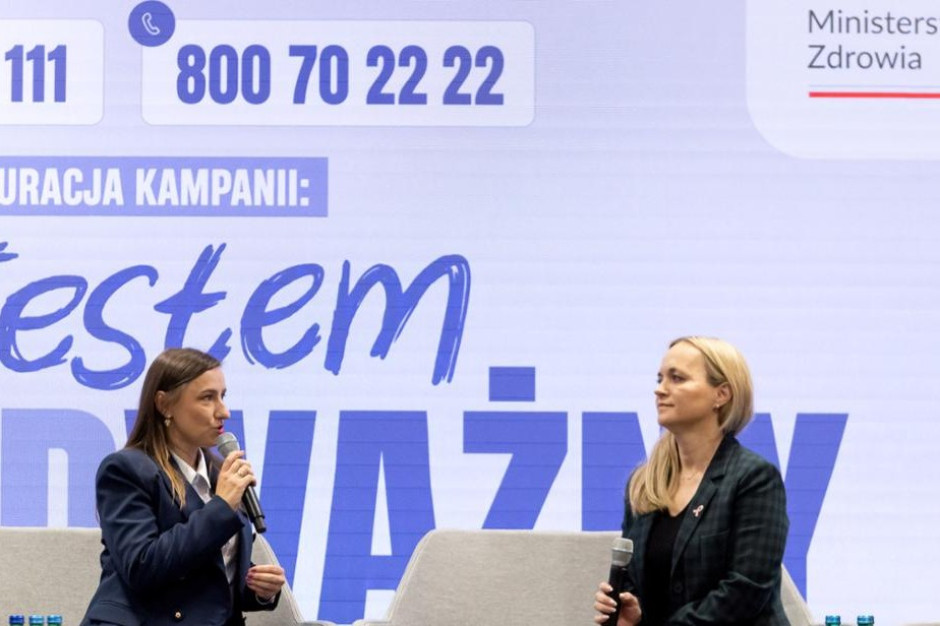 Ministerstwo Zdrowia uruchomiło kampanię „Mam odwagę prosić o pomoc”